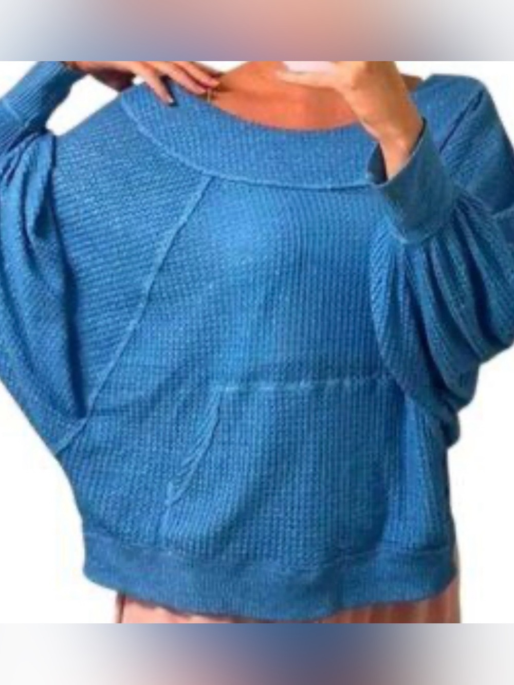 We The Free Sky-Blue Westend Pullover